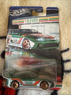 limited edition hot wheels silver series 7-Eleven Toyota Supra !